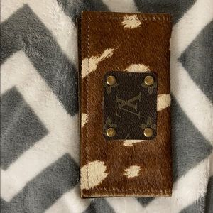 Cow Hide LV wallet